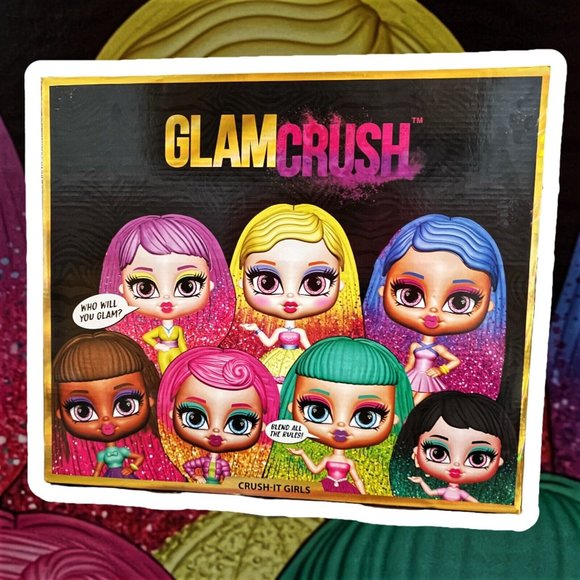 Lot 2 Glam Crush Crush-It Girls Big Surprise Who's Inside, Mystery accessory NEW - Picture 9 of 9